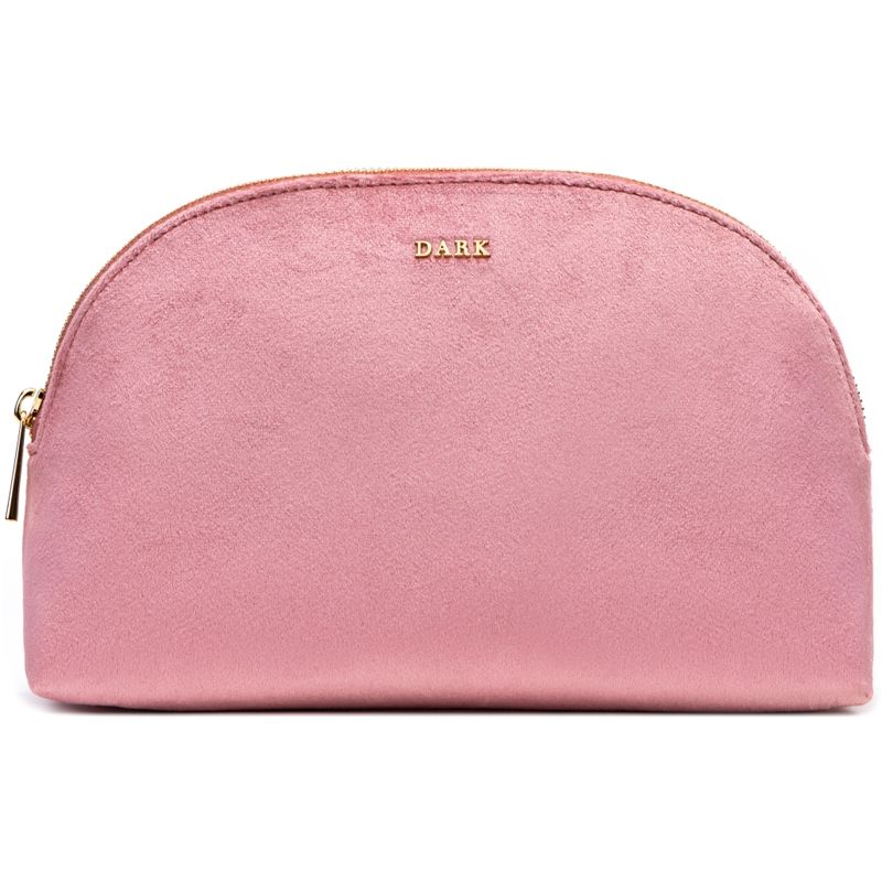 Velvet Make-Up Pouch Large Sparkled Rose