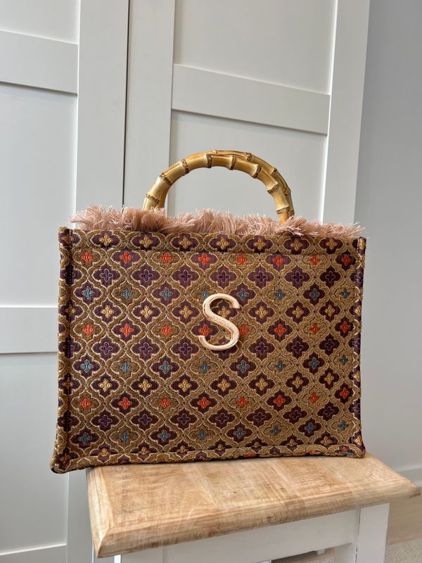 Sorena Thea Brown Medium Tote Bag