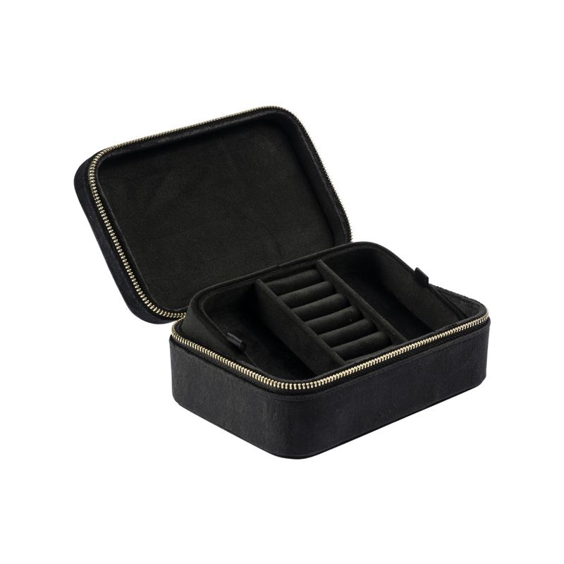 Velvet Jewellery Box Black