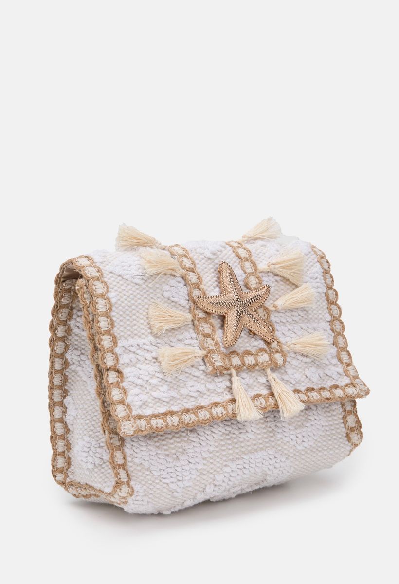 Sorena Kilim Bag White